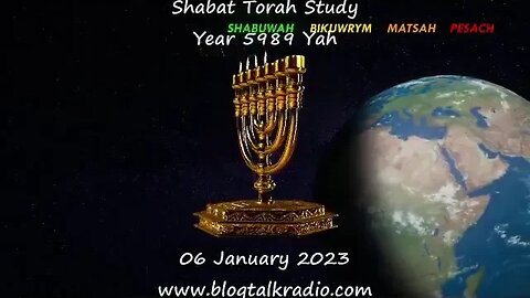 Shabat Torah Study Year 5989 Yah 06 January 2023 Bely ha da’at | Without adequate knowledge