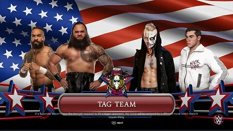 AEW Fight for the Fallen 2023 Darby Allin and Nick Wayne vs Gates of Agony