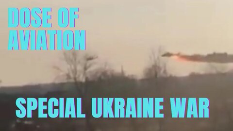 Ukraine War - Russian Helicopter in Fire Crash