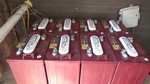 Putting Trojan T105 Batteries In My Off Grid Tiny Home