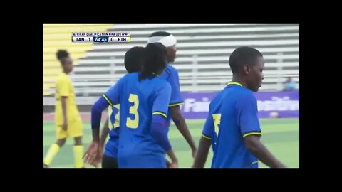 Tanzania vs Ethiopia:Hili hapa goli la Christer Bahera likiipa Tanzanite ushindi dhidi ya Ethiopia.