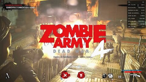 Zombie Army 4: Dead War - gameplay - teste Xbox Cloud Gaming (Beta) (internet wifi lenta)delay