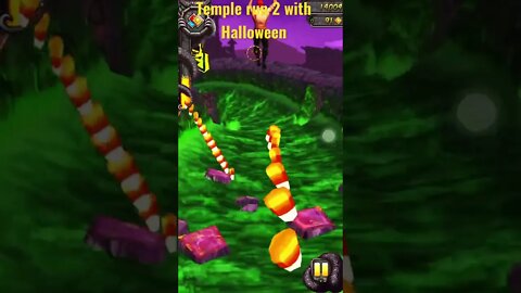Temple run 2 with haloween 🫥🫥#shorts #short #new