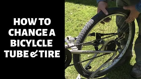 How to Replace a Bicycle Tube & Tire in 10 Minutes - Bailey Line Life #22