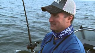 Muskies on the Bay of Green Bay in Wisconsin