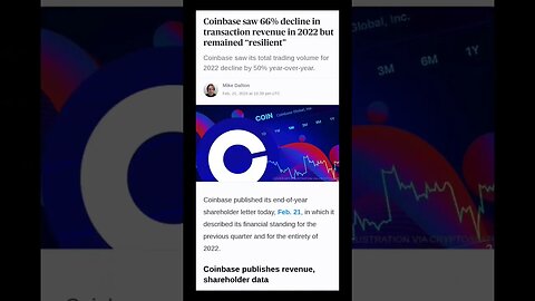 Coinbase News | Coinbase's Transaction Revenue Dropped 66% | Coinbase's Revenue |