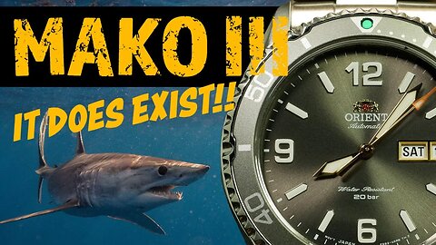 The Orient Mako Is BACK! Mako III Review (The Real One!)