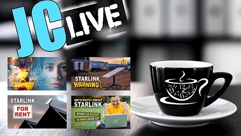 JC LIVE Hangout - Starlink Warning + Deepfake Consequences