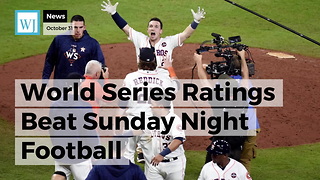 World Series Ratings Beat Sunday Night Football