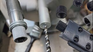 DIY Knurled Thread Protectors - Home Shop Lathe Project