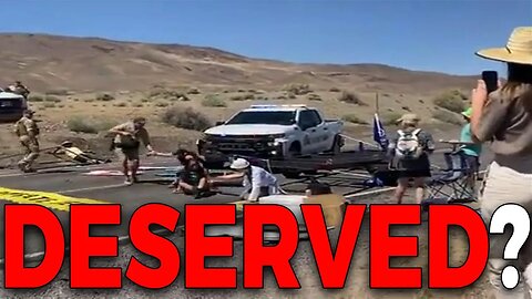 Climate Activists Get BULLDOZED By Nevada State Police