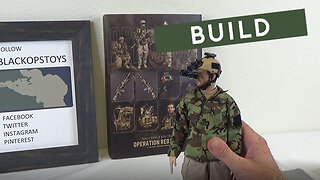 Part 3 of Building the 1/6 scale DAM Toys Op. Red Wings Navy Seals SDV Team 1 Corpsman action figure