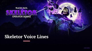 Skeletor Operator Voice Lines #Warzone #Season6 #Spawn #MWII