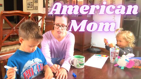 What does an American mom do? AMERICAN MOM VLOG