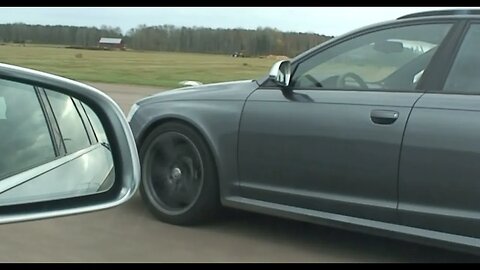 🏁435 HP Audi S6 vs 580 HP Audi RS6🏁 V10 vs V10 BiTurbo