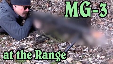 MG3 at the Range...But Not on YouTube