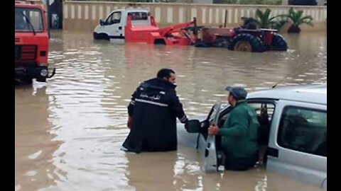 فيضانات المغرب Morocco floods 2021