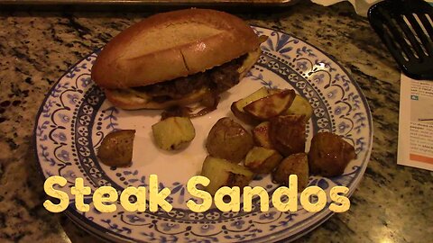 Cheesy Steak And Carmelized Onion Sandos By Every Plate 🍽