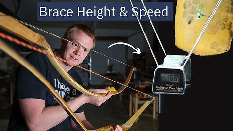Does Brace Height Change Arrow Speed?