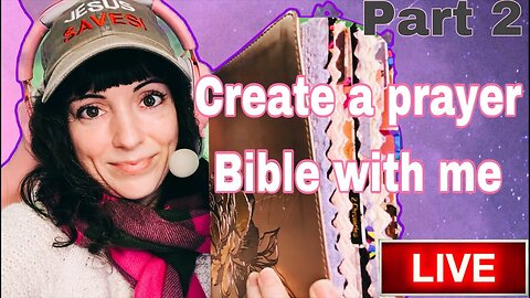 Create a prayer Bible with me! PART 2! plus giveaways!!