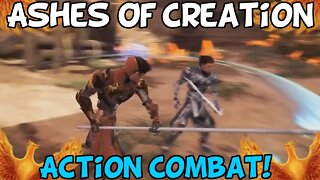 Ashes Of Creation Show Action Combat Gameplay! - My Thoughts