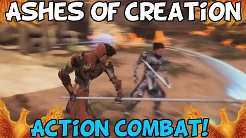 Ashes Of Creation Show Action Combat Gameplay! - My Thoughts