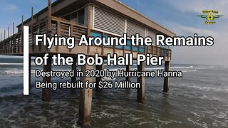 Flying the DJI FPV Drone on Padre Island Near the Destroyed Bob Hall Pier #djifpv