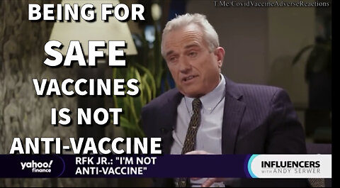 RFK JR Destroys Argument That Science Shows Vaccines Are Safe