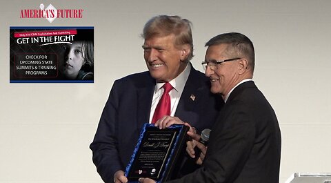 America's Future Presents Award to President Donald J. Trump