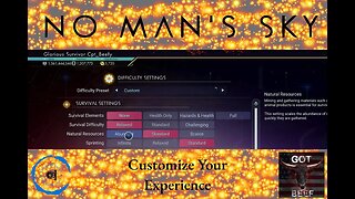 No Man's Sky - Customize Your Experience