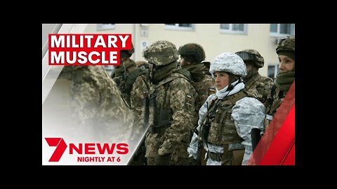Russian troops on high alert amid growing tensions over Ukraine | 7NEWS