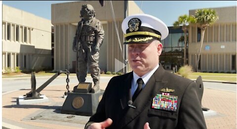 NSA Panama City Cmdr. Keith Foster assumes command