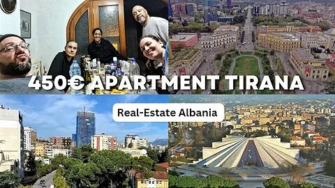 450€ Apartment Tirana Albania Tour 🇦🇱 Real Estate Albania | Our Clients Apartment