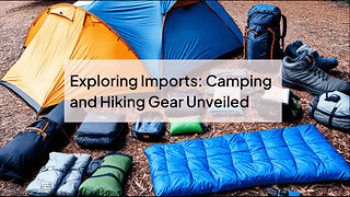 Importing Outdoor Adventure Equipment