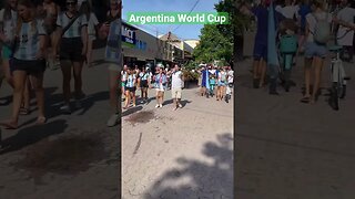 Argentinians Celebrating 2022 World Cup Victory #shorts