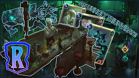 Card Gamer unleashes an UNHOLY TRIUMVIRATE in #legendsofruneterra