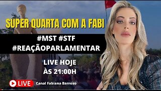 Super Quarta com Fabi. #ReaçãoParlamentar