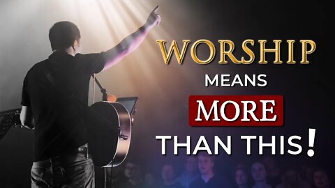 WORSHIP LEADERS need to GO BACK to the HEART OF WORSHIP || Follow God, not a routine