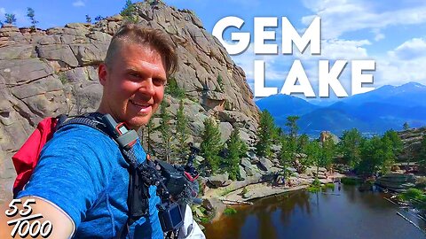Hiking Gem Lake + Its Peak | Rocky Mountain National Park | 55/1000 | SUMMIT FEVER (Sony A7siii)