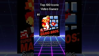 The Top 100 Most Iconic Games of all time #1 #topvideogamesofalltime