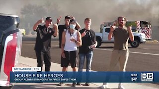 Good Samaritans save Mesa family from house fire