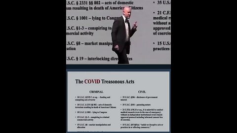 THE COVID TREASONOUS ACTS - NUREMBERG CODE ACTIVE #FUCKtheJAB