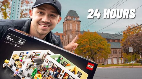 24 Hour LEGO Office Challenge In Scranton!