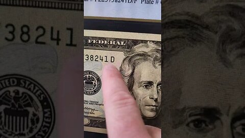 Super Rare Dollar Bill Mistake! #shorts #money