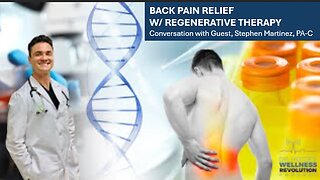 Back Pain Relief with REGENERATIVE THERAPY