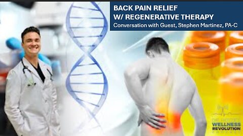 Back Pain Relief with REGENERATIVE THERAPY