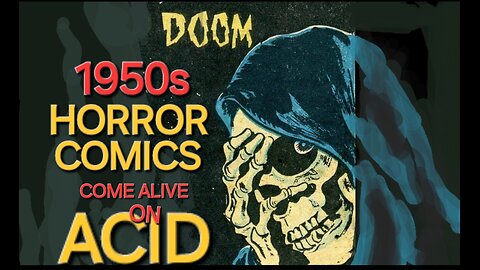 NEW! SUPER 50s HORROR COMICS on ACID!!