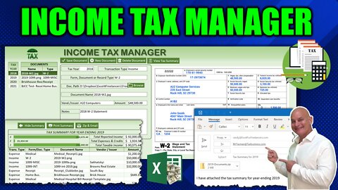 Take Tax Preparation To The Next Level With This Excel Income Tax Manager [Free Download]