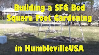 SFG Square Foot Garden - Raised beds, soil mix, grid installation, planting