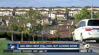 Making It in San Diego: Rent high, but slowing down